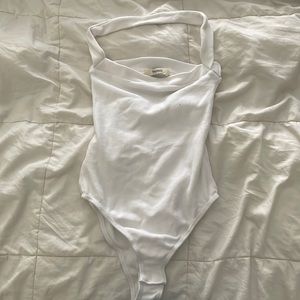 womn Bri Bodysuit in White (Small)